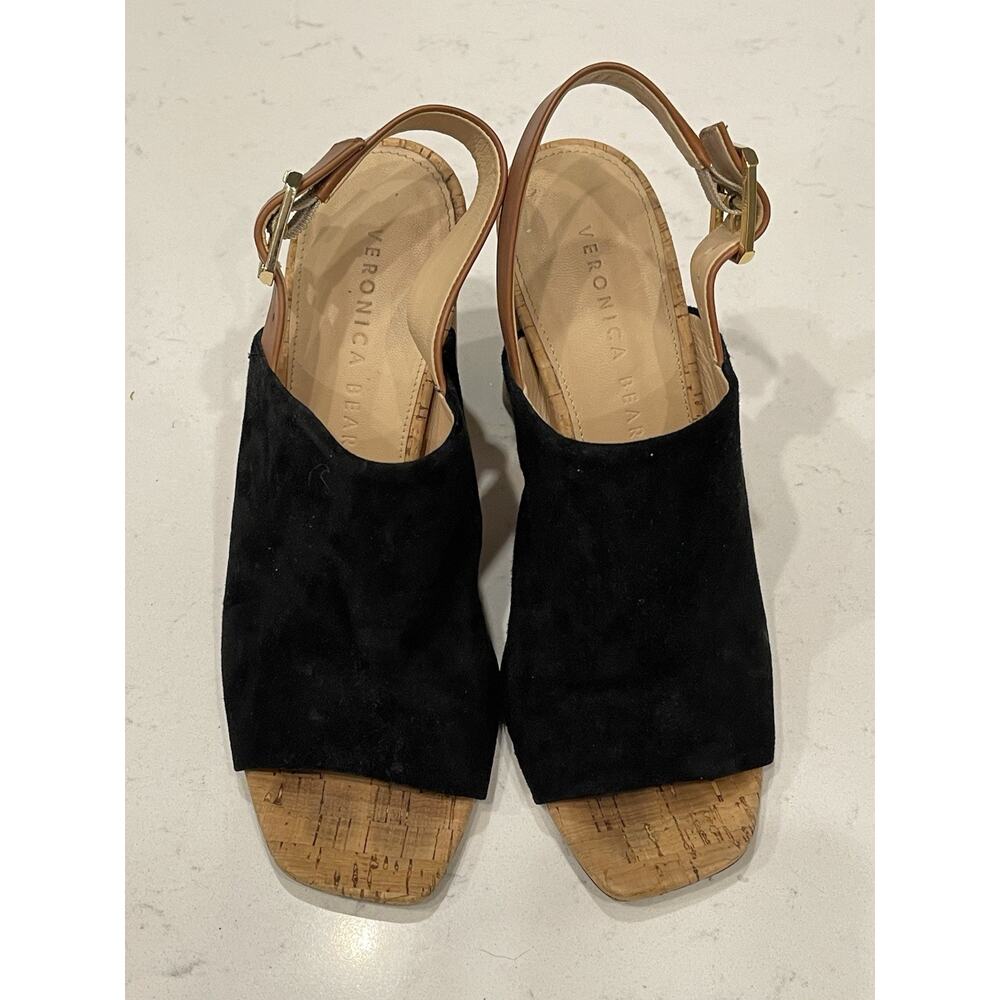 Veronica Beard Bodhi Slingback Sandals Heels - Picture 3 of 8